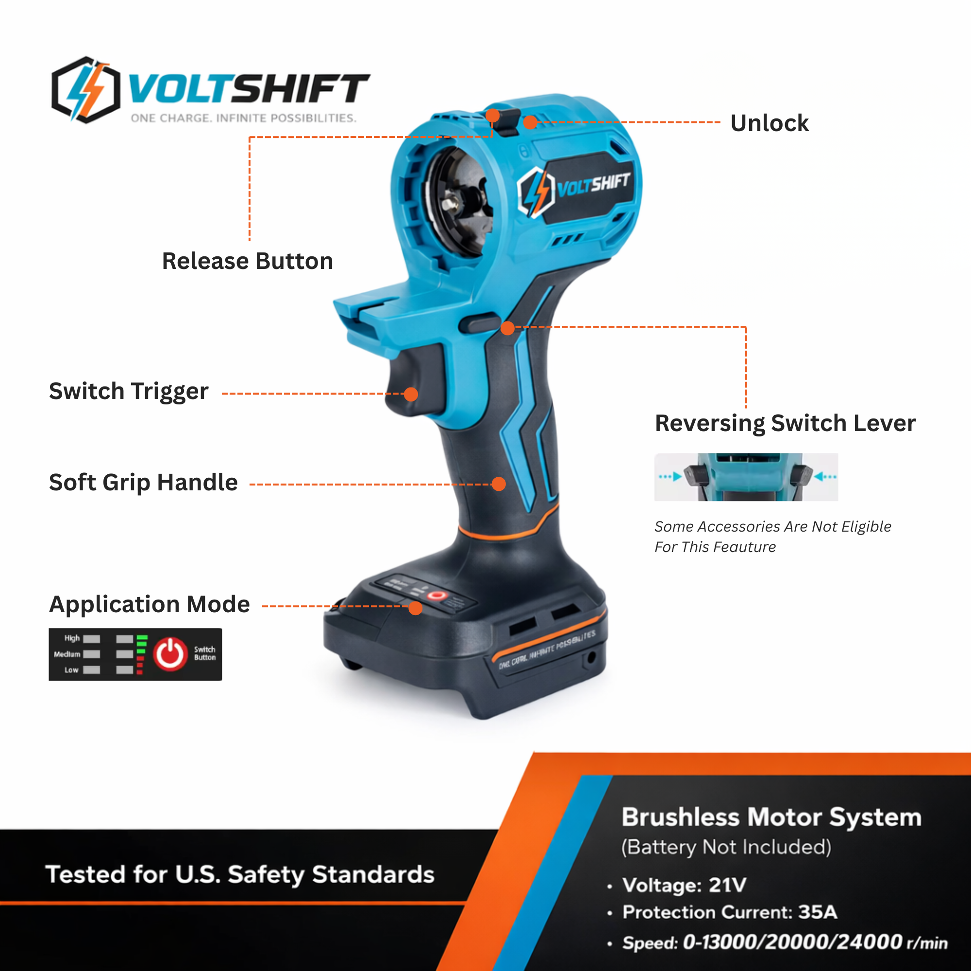 VOLTSHIFT 4 In 1 Set